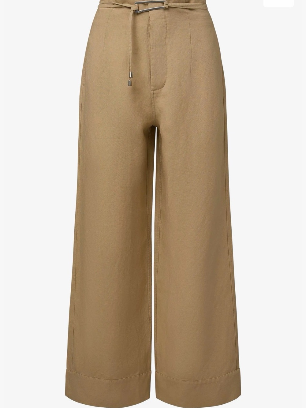 Onia Air Linen Paperbag Trouser | Jute